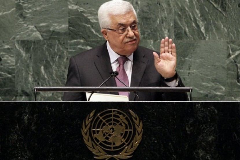 Pidato Presiden Palestina, Mahmoud Abbas di PBB.