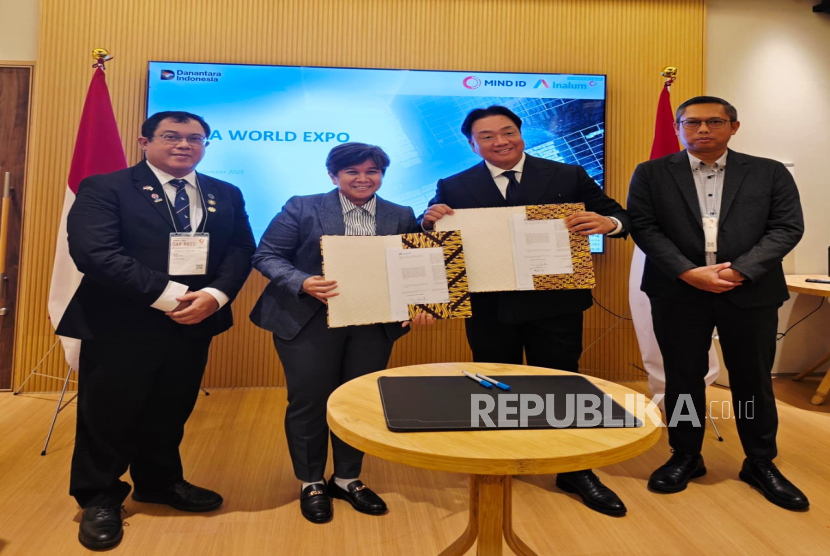 Inalum menjalin kerja sama dengan mitra global di World Expo Osaka 2025. 