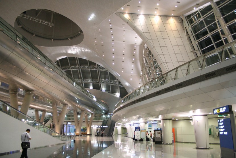 Incheon International Airport (IIA) di Korea Selatan (Korsel). 