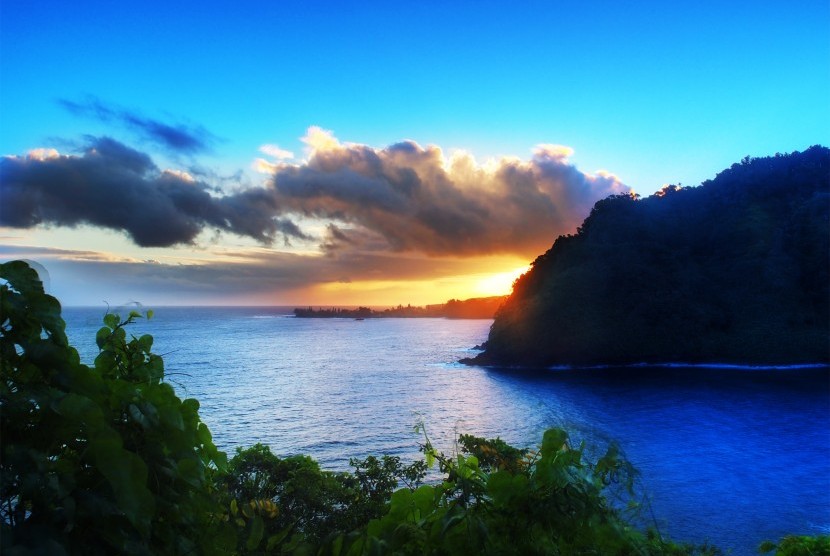 Maui, Hawaii. Seorang pria asal Jepang positif terinfeksi Covid-19 setelah pulang dari Hawaii.