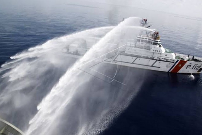 Satu dari tiga unit Kapal Patroli Sea and Coast Guard milik Indonesia yang akan berpastisipasi dalam Marpolez 2019..