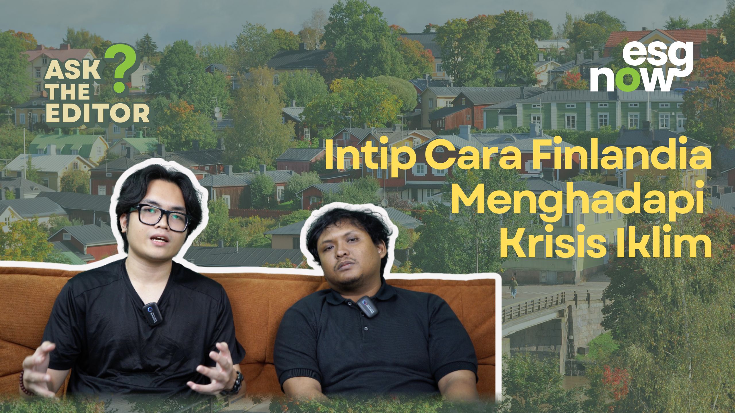 Indonesia bisa belajar banyak dari Finlandia dalam menghadapi krisis iklim, salah satunya lewat pendidikan yang berfokus pada keberlanjutan.