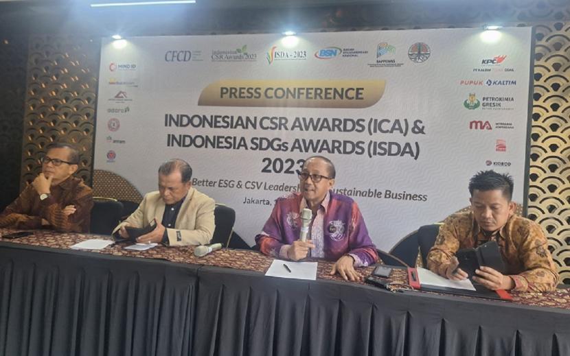 Indonesia CSR Award (ICA) dan Indonesia SDGs Award (ISDA) 2023 akan digelar bersamaan pada Oktober mendatang.