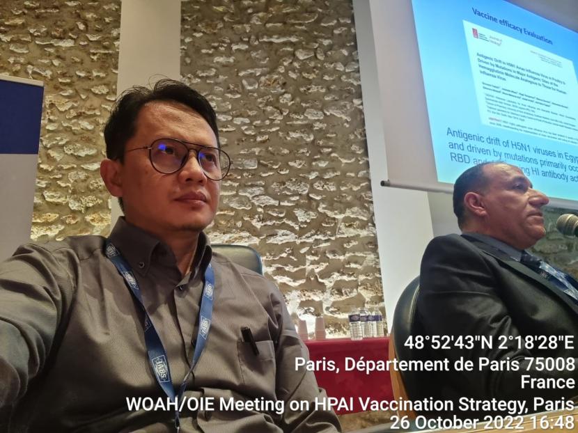 Indonesia diundang untuk berbagi pengalaman dalam pengendalian HPAI H5N1 pada pertemuan High Pathogenicity Avian Influenza-Vaccination Strategies to Prevet and Control HPAI: Removing Unnecessary Barierr for Usage.