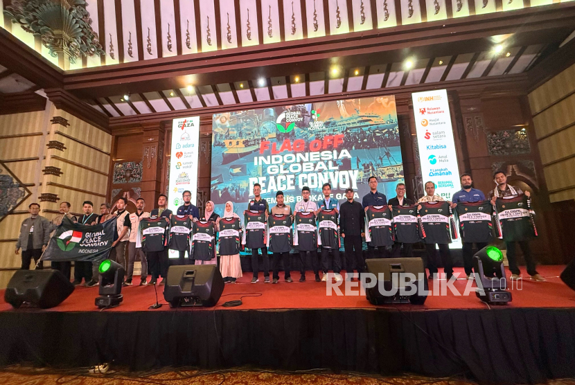 Indonesia Global Peace Convoy (IGPC) mulai memberangkatkan relawan yang tergabung dalam misi Global Sumud Flotilla, pada Jumat (29/8/2025) malam.