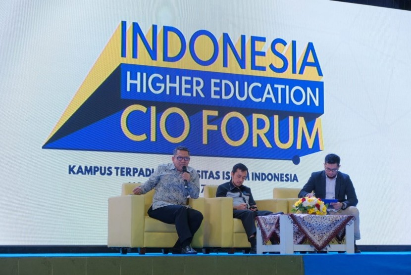  Indonesia Higher Education CIO Forum di Universitas Islam Indonesia.