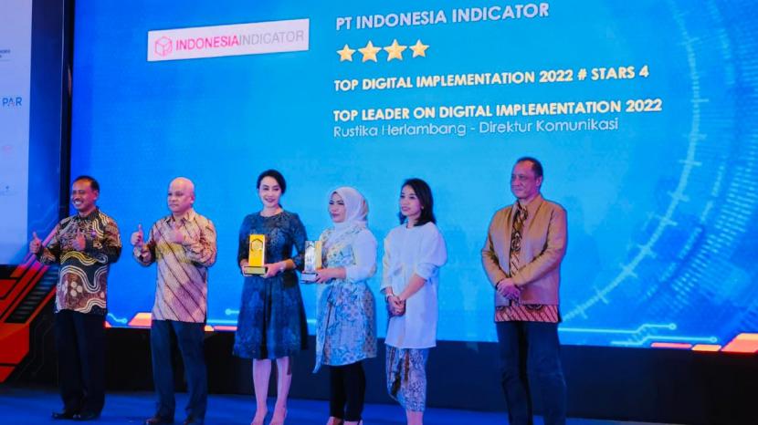 Indonesia Indicator Raih Dua Penghargaan TOP Digital Awards 2022