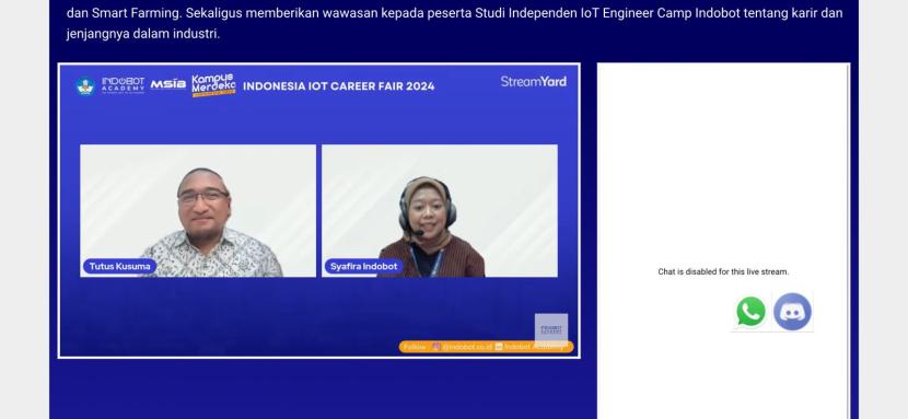 Indonesia IoT Career Fair (IICF) 2024
