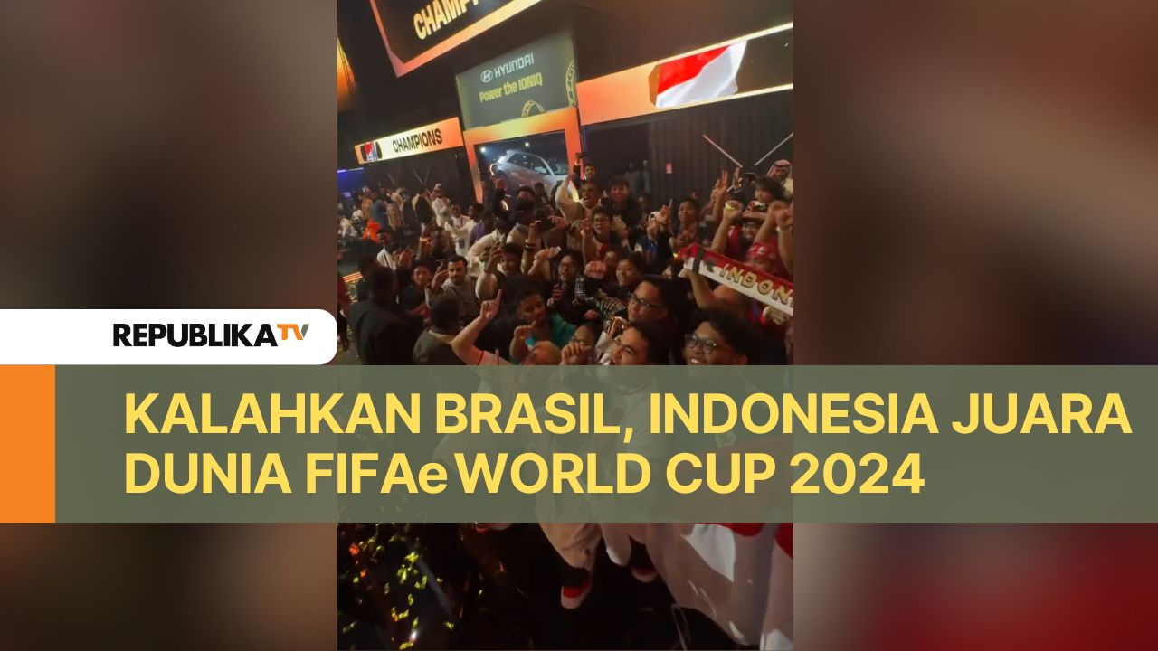 Indonesia juara dunia FIFAE World Cup 2024