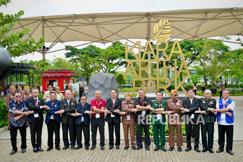Pertemuan ASEAN VECONAC–LVRI Digelar di Bandung, Delegasi Kunjungi Kiara Artha Park