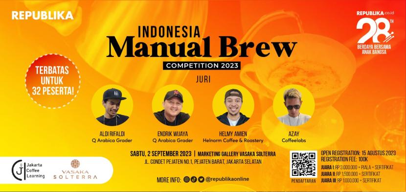 Indonesia Manual Brew Competition 2023 - Republika