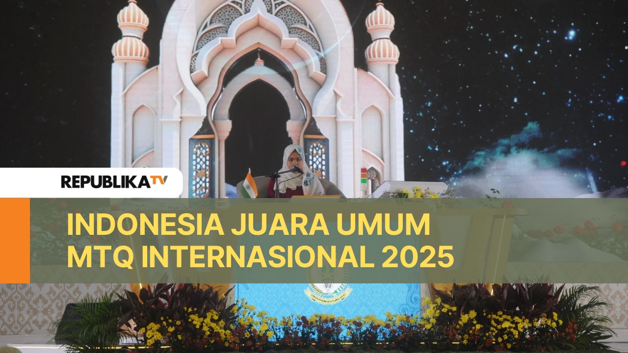 Indonesia Juara Umum MTQ Internasional 2025