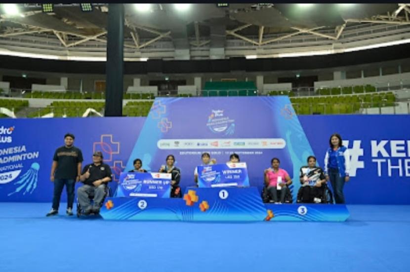 Indonesia meraih juara umum pada turnamen Hydroplus Indonesia Para Badminton Internasional 2024 di Solo, Jawa Tengah,17-22 September.