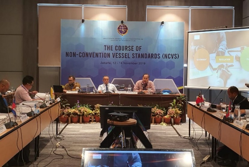 Indonesia sharing knowledge soal standar kapal non konvensi.