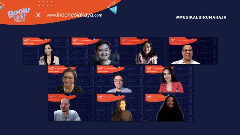 Indonesiakaya.com bersama Boow Live akan mempersembahkan #MusikalDiRumahAja dengan menampilkan cerita rakyat Indonesia format online.