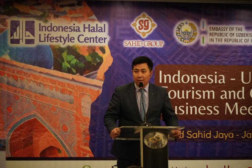  Indonesian Halal Lifestyle Center (IHLC) menggelar acara yang bertajuk Indonesia-Uzbekistan Tourism and Creative Economy Business Meeting & Cultural Dinner di Jakarta.