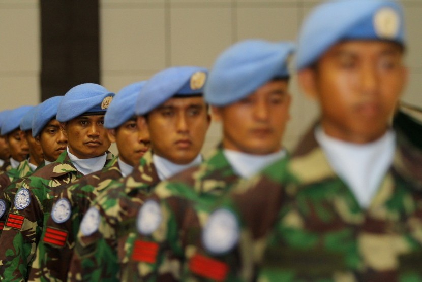 Indonesian military actively engage in peacekeeping mission under the umbrella of UN. (Illustration)