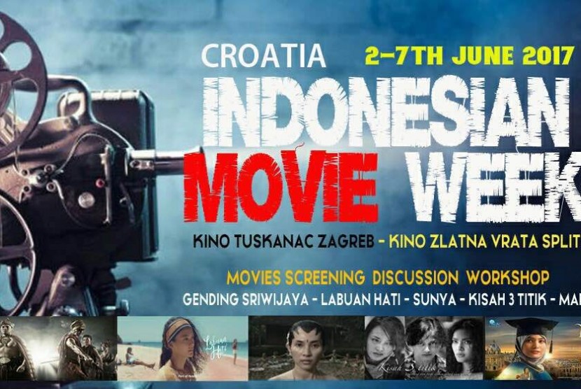 Indonesian Movie Week (IMW) di Kroasia akan memutar lima flm Indonesia.