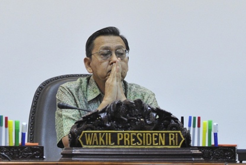 Indonesian Vice President Boediono (file photo)