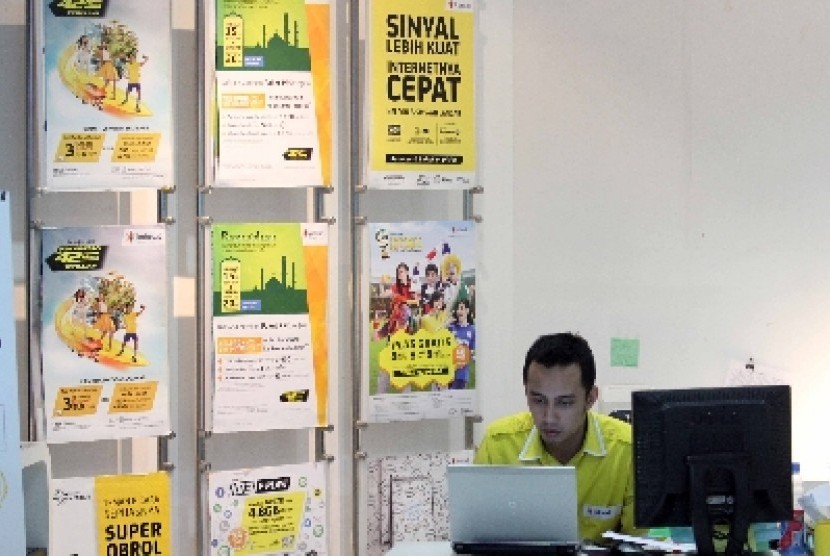 Indosat (Ilustrasi)