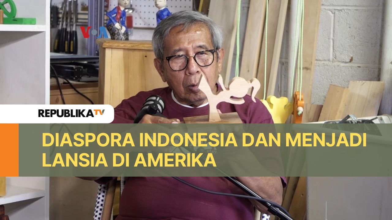 Indradi Partowardojo, salah satu dari banyak diaspora Indonesia terkategori lansia menetap di Amerika. 