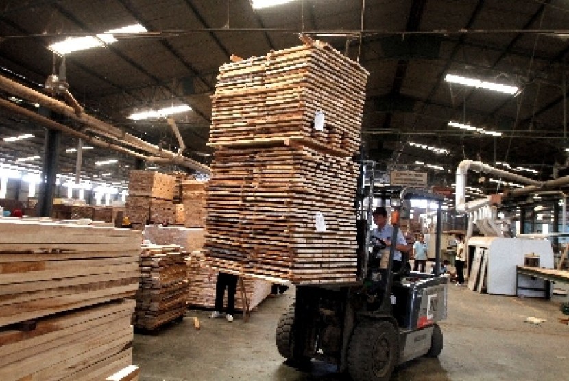 Industri kayu (ilustrasi)