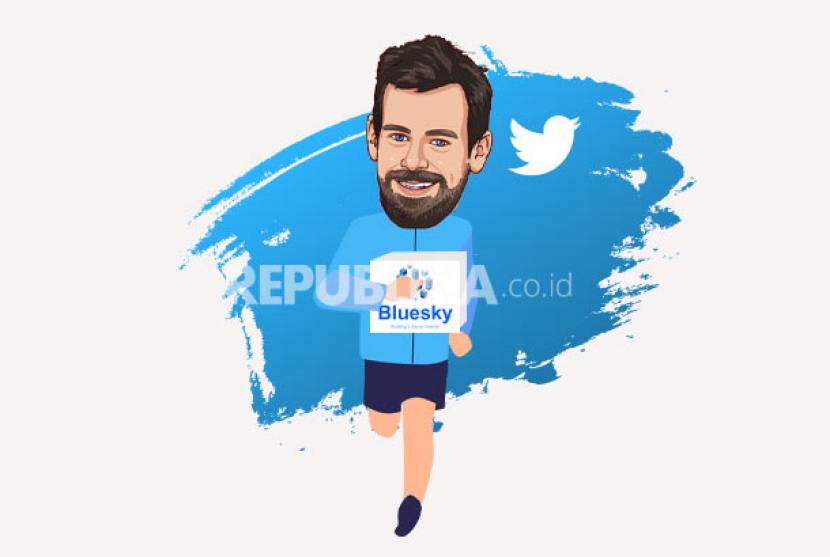 Infografis Gebrakan Jack Dorsey Usai Hengkang dari Twitter