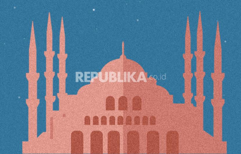 Infografis Hagia Sophia yang Megah.