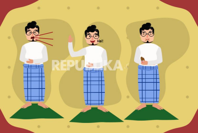 Infografis kesalahan ketika menunaikan shalat.(Republika.co.id)