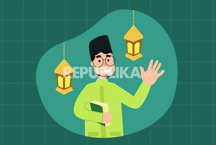 Infografis Lima Pelajaran Setelah Ramadhan