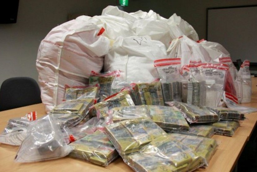 Inilah sebagian dari 320 kg methamphetamine yang disita pihak berwenang di Perth.