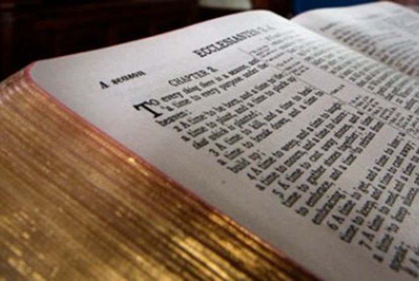 Kisah-kisah yang terdapat di Alkitab diduga mirip dengan keyakinan kuno. Injil (Ilustrasi)