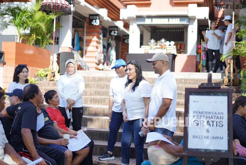 Injourney Hospitality menggelar pemeriksaan kesehatan gratis di KEK Sanur.