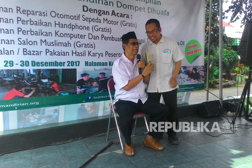 Institut Kemadiran Dompet Dhuafa (IKDD) Gelar On The Job Training di Depok, Jumat (29/12). Hadir Ketua Yayasan Dompet Dhuafa, Parni Hadi dan Praktisi Hukum Bambang Wijayanto.