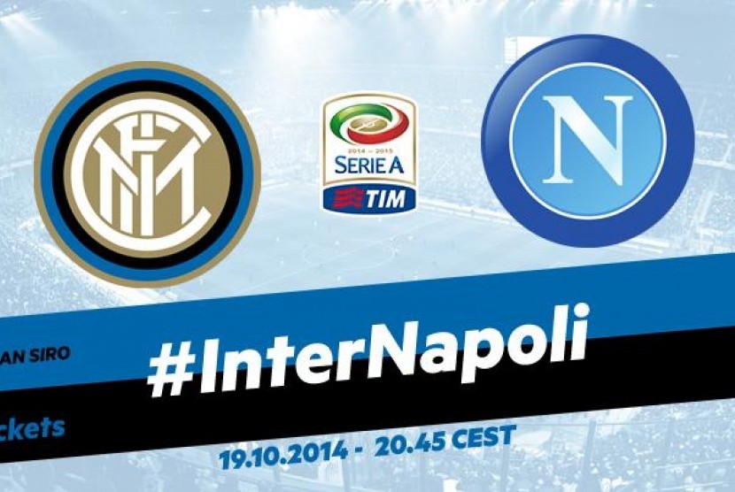 Inter Milan kontra Napoli.