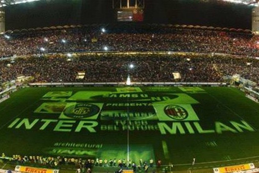 Inter Milan vs AC Milan (Illustration)
