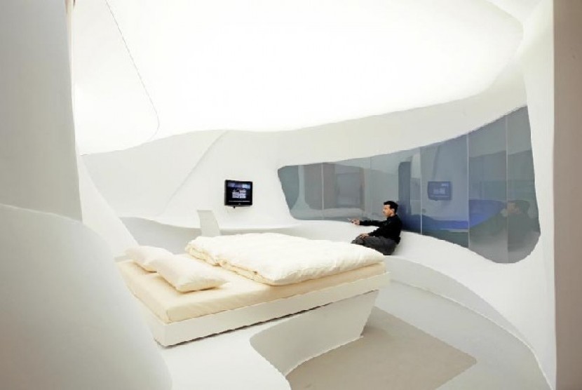 Interior hotel masa depan 