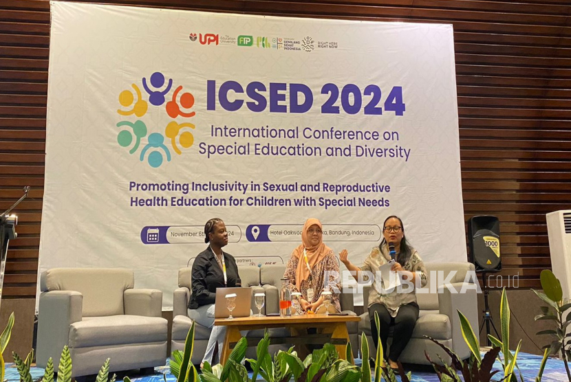 International Conference On Special Education And Diversity (ICSED) pertama didiselenggarakan Universitas Pendidikan Indonesia (UPI) di Bandung, Kamis (7/11/2024).