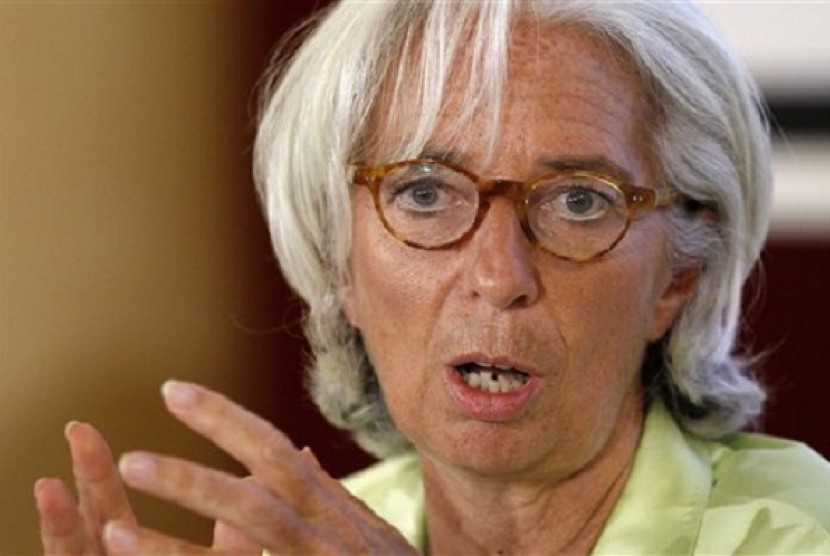 International Monetary Fund Managing Director Christine Lagarde (file photo)