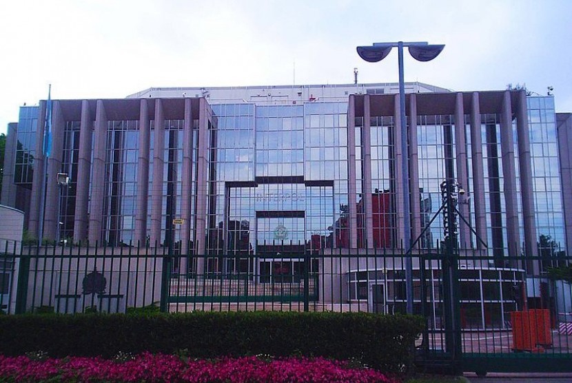 Interpol headquarters in Lyon (file photo)