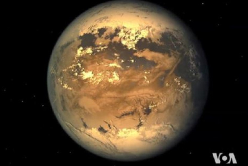 Interpretasi atas planet Kepler-186f.