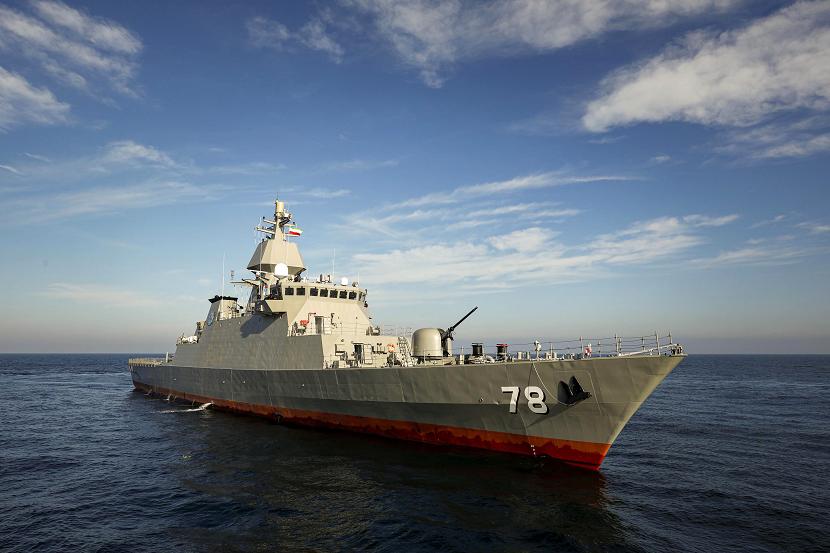 Iran menambah armada kapal canggihnya di Laut Kaspia.