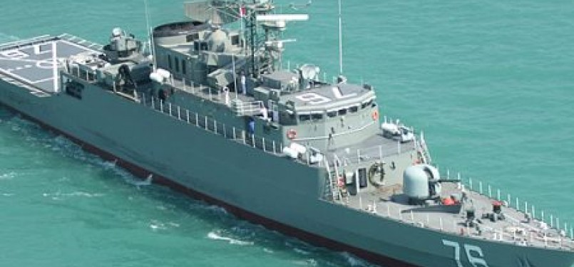 Iran telah berhasil memproduksi kapal perusak bernama Jamaran
