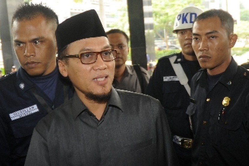 Irjen Kemenag yang juga mantan wakil ketua KPK M Jasin mendatangi gedung Komisi Pemberantasan Korupsi (KPK) di Jakarta, beberapa waktu lalu.