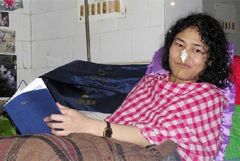 Irom Sharmila, perempuan India yang melakukan mogok makan