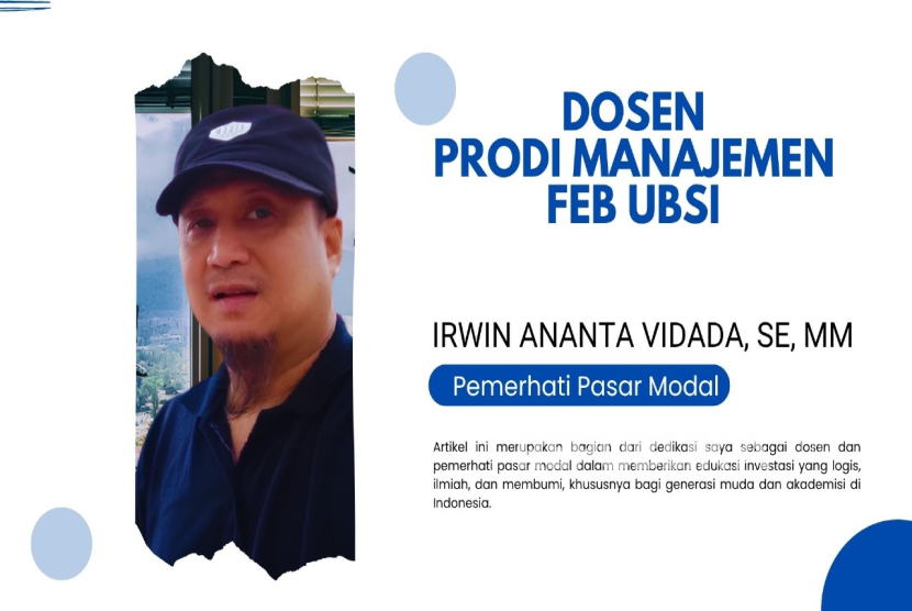  Irwin Ananta Vidada, Dosen Prodi Manejemen UBSI 