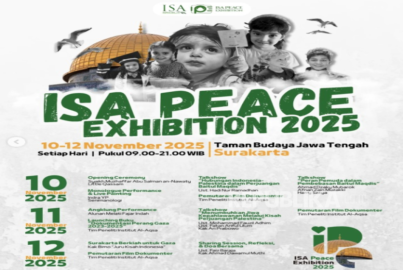 Momen Hari Pahlawan, ISA Peace Exhibition Digelar 10-12 November di Surakarta