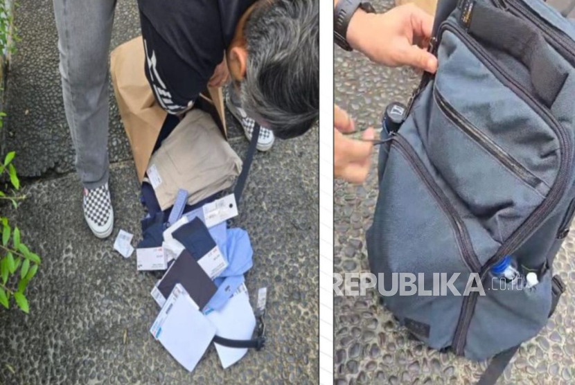Isi tas diplomat Arya yang ditinggalkan di rooftop Gedung Kemenlu sehari sebelum ditemukan meninggal dunia.