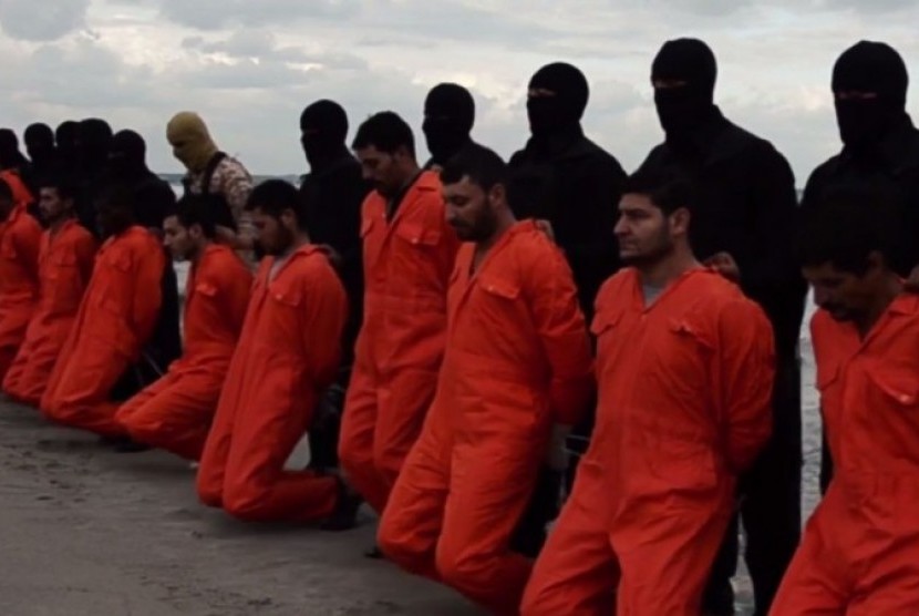 ISIS eksekusi mati 21 warga Mesir.