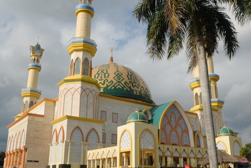 Islamic Center Nusa Tenggara Barat, Mataram, tempat utama penyelenggaraan MTQ Nasional XXVI, yang akan digelar 28 Juli hingga 7 Agustus 2016.